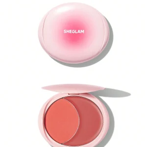 رژگونه دو تایی خیس و خشک cheek 2 Cheek Blush Duo Cherry Sorbet