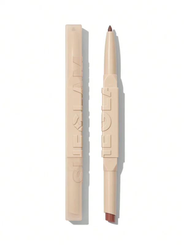 رژ لب و خط لب دو سر شیگلم – SHEGLAM Glam 101 Lipstick & Liner Duo – Soft Chai