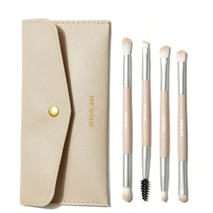 ست براش چشم شیگلم با کیف – SHEGLAM Glam 101 Eye Essentials Brush Set With Bag