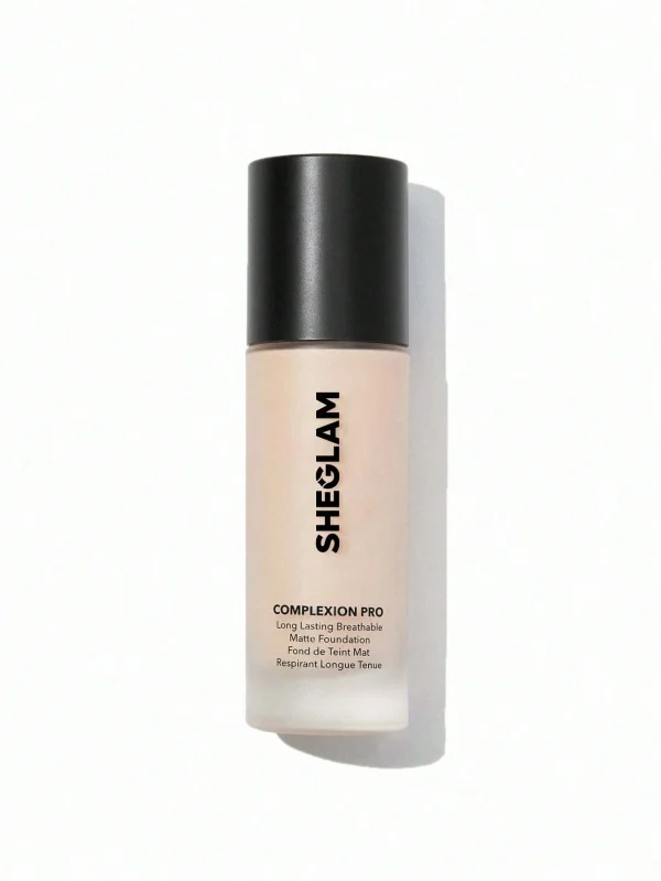کرم پودر مات پوست چرب شیگلم – SHEGLAM Complexion Pro Matte Foundation – Chantilly